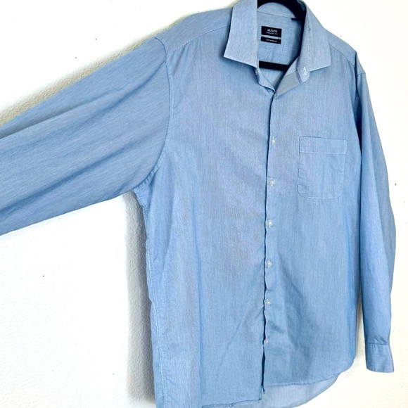 5 for $25 ⭐️ Alfani Regular Fit Performance Button Down Shirt - Picture 3 of 8